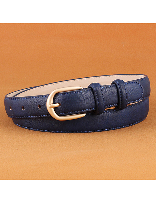 Fashion Navy Wide Versatile Belt
