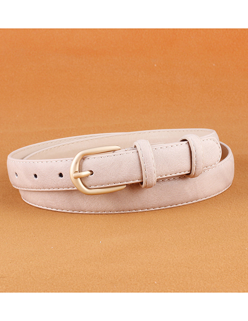 Fashion Khaki Wide Versatile Belt