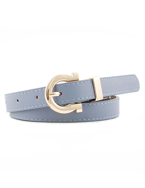 Fashion Denim Blue Fashion Candy Color Decorative Belt