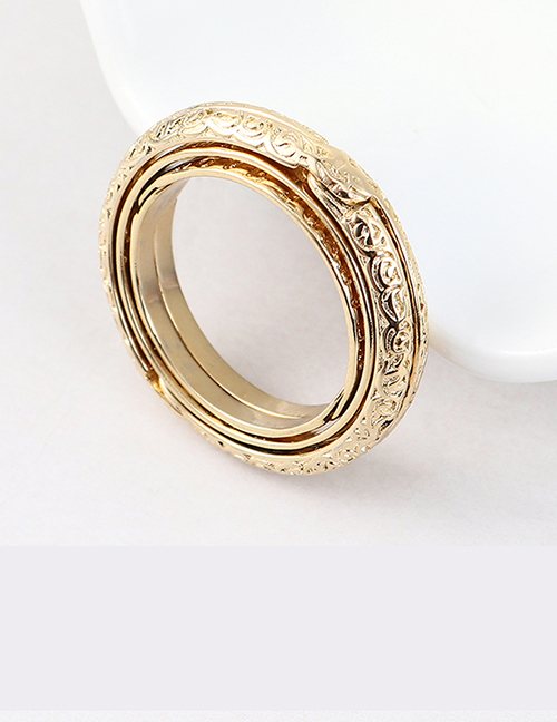 Fashion 14k Gold Gold Plated Ring - Astronomical Ball Ring