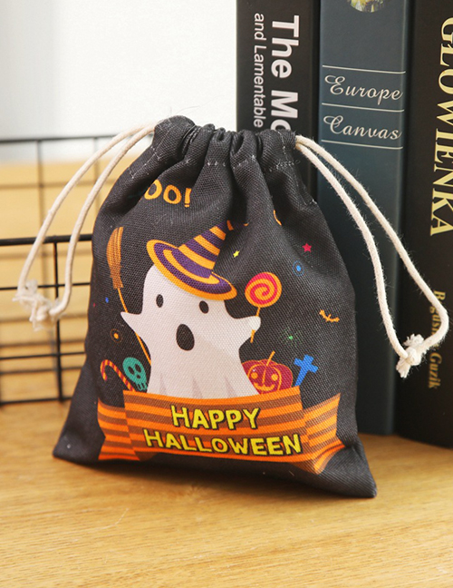 Fashion Ghost Pocket Halloween Bunch Pocket Gift Bag