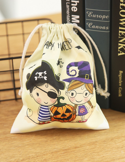 Fashion Pirate Witch Bundle Pocket Halloween Bunch Pocket Gift Bag