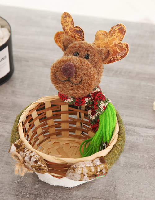 Fashion Small Elk Candy Basket Christmas Candy Basket