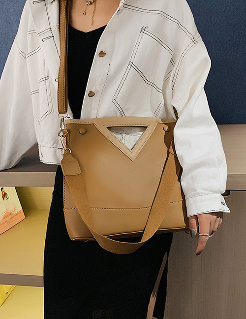 Fashion Khaki Mother Bag Crossbody Shoulder Bag