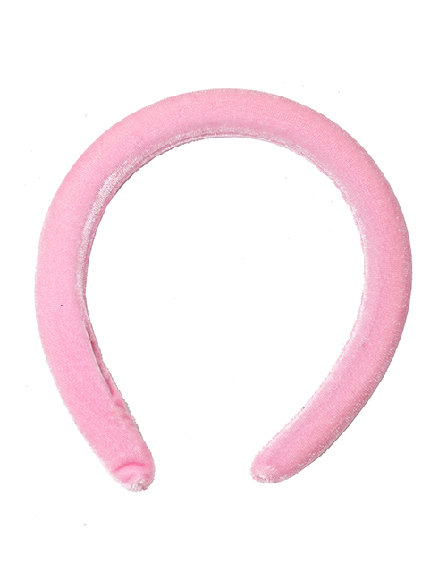 Fashion Pink Milk Silk Sponge Headband