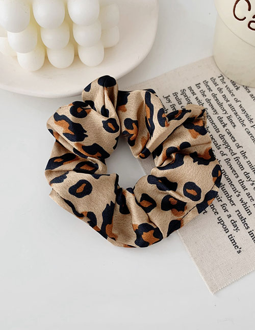 Fashion Coffee Color Leopard Hair Rope