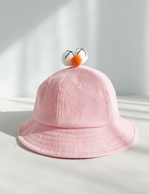 Fashion Xx Eyecup Cap Pink Corduroy Parent Fisherman Hat (children)