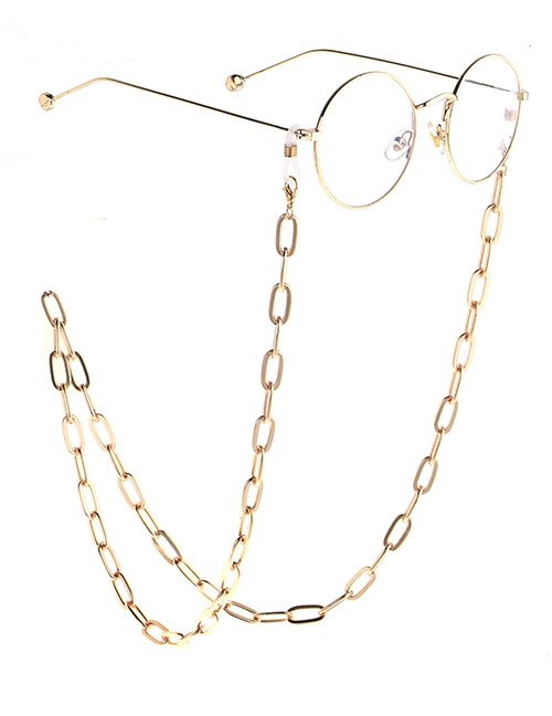 Fashion Gold Non-fading Gold-colored Glasses Chain Slip