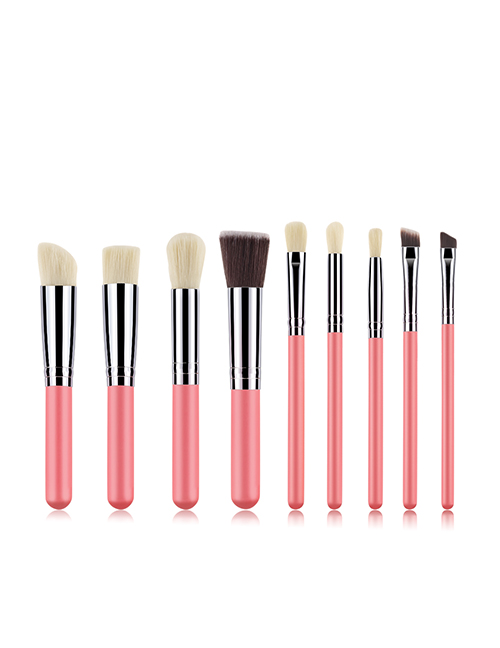 Fashion Pink 9 Stick Makeup Brush