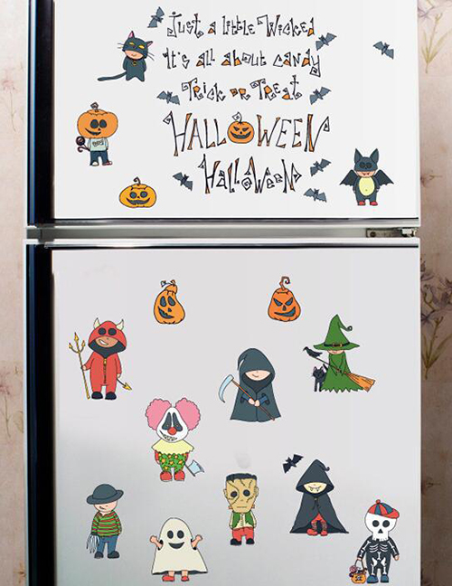 Fashion Color Sk7123 Halloween Free Stickers