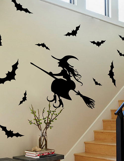Fashion Multicolor Kst-2 Halloween Witch Wallpaper