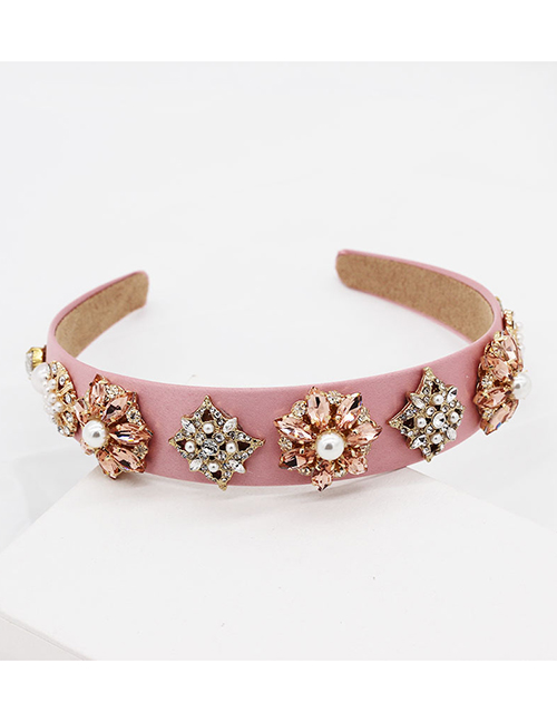 Fashion Pink Diamond Headband
