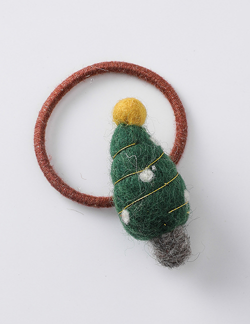 Fashion Christmas Tree (hair Rope) Plush Rope