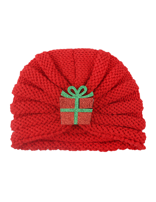 Fashion Red Cartoon Knitted Wool Children's Hat