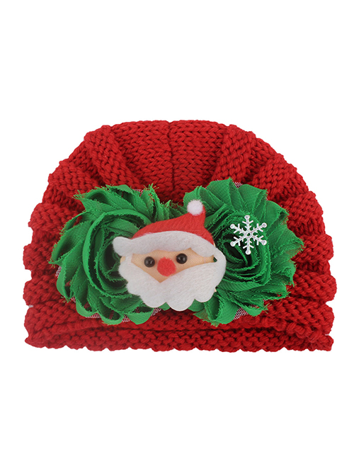 Fashion Red Children's Wool Cap