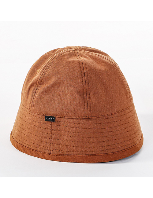 Fashion Khaki Cotton Fisherman Hat