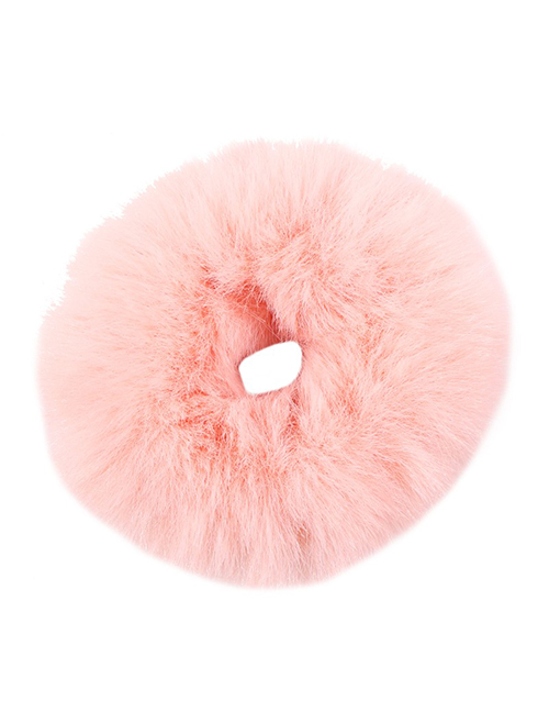 Fashion Light Pink Mink Hair Accessories