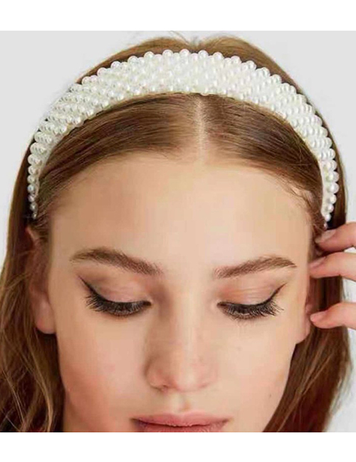 Fashion Pearl White Pearl Headband