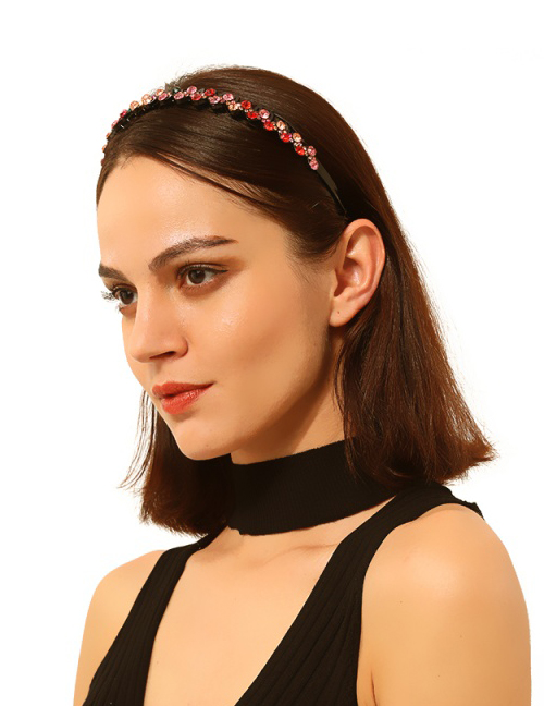 Fashion Color Resin Rhinestone Headband