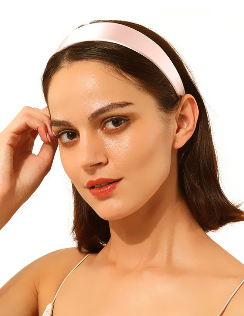 Fashion Pink Satin Headband