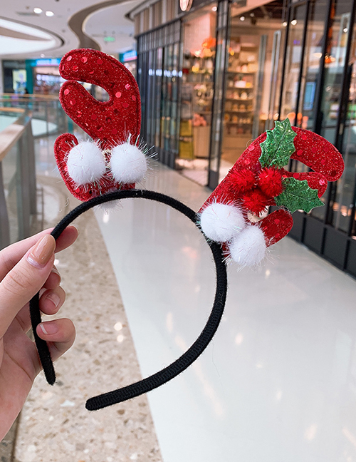 Fashion Antler Red Christmas Gift Headband