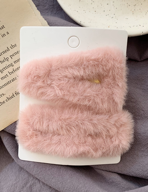 Fashion Pink Rabbit Hair Clip Combination