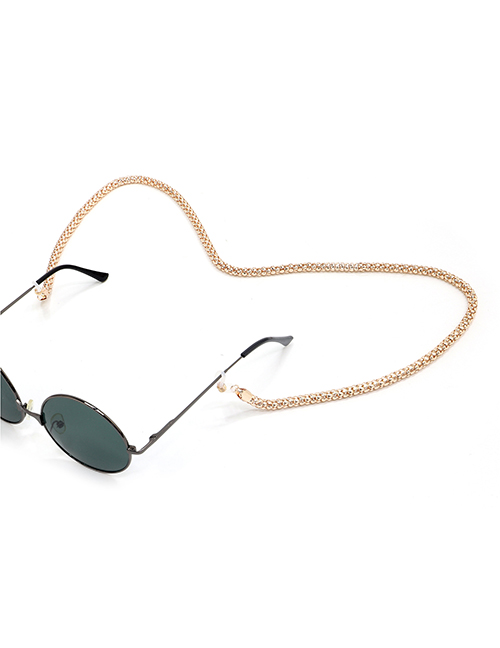 Gold Metal Eye Anti-slip Glasses Chain Lengthened And Thickened 6.0mm
