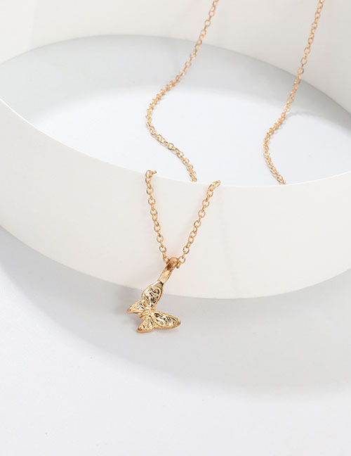 Fashion Golden Butterfly Necklace Pendant