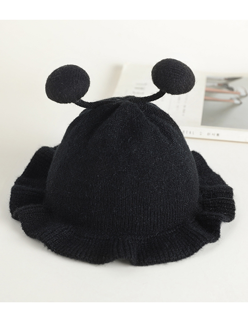 Fashion 21 # Little Bee-black Bee Lace Baby Hat