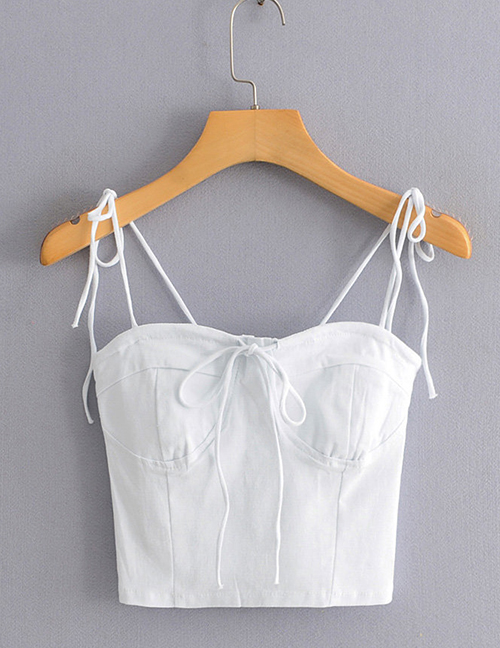 Fashion White Chest Strap With Two Straps