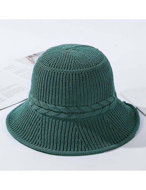 Fashion Aqua Green Milk Silk Knitted Hat