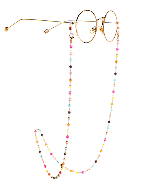 Fashion Color Colorful Crystal Glasses Chain