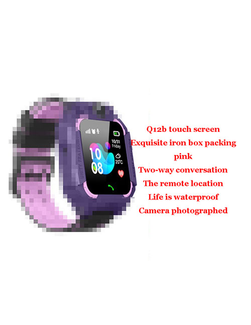 Fashion M6 Touchscreen Life Waterproof (purple) Tin Box Packaging 1.44 Waterproof Smart Phone Watch With Touch Screen