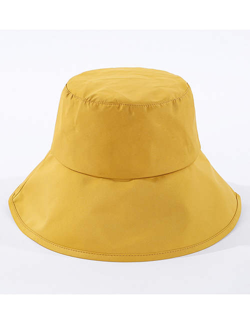 Fashion Yellow Light Board Big Fisherman Hat