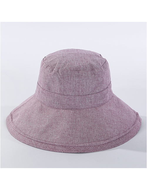Fashion Purple Foldable Sun Hat