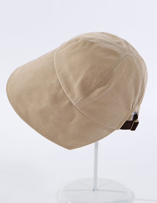 Fashion Khaki Cotton Adjustable Fisherman Hat