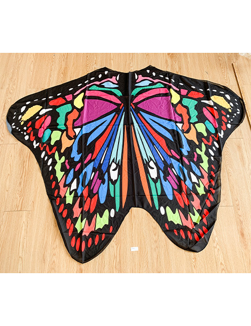Fashion Color Color Butterfly Beach Towel