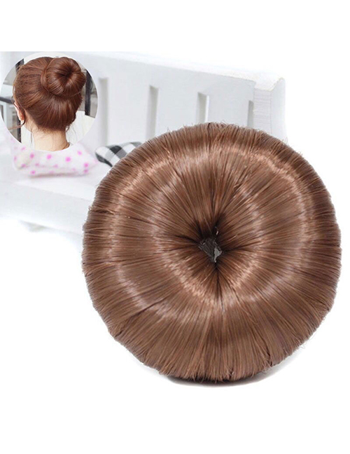 Fashion Coffee Color Ball Head Wig