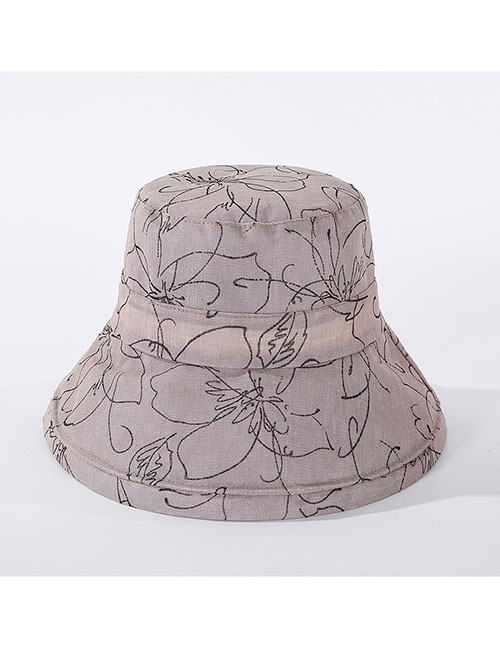 Fashion Beige Foldable Fisherman Hat