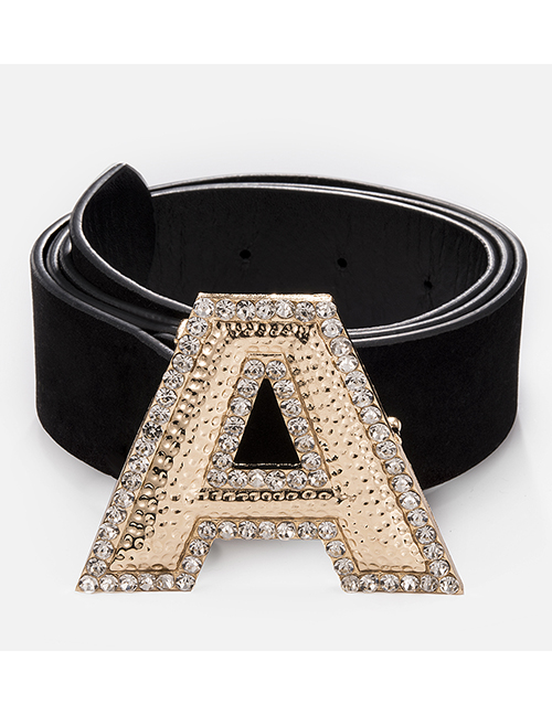 Fashion A Alloy Diamond Belt