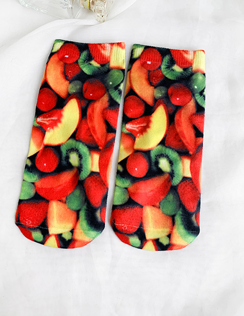 Fashion Fruit Fruit Straight Socks