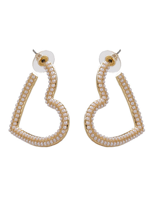 Fashion Pearl Full Of Pearl Alloy Earrings