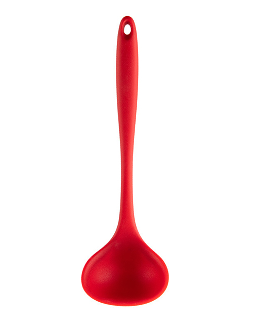 Fashion Red Spoon High Temperature Resistant Non Stick Cooking Utensils