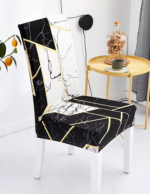 Fashion Time And Space Printed Contrast Color Multifunctional Elastic Seat Cover