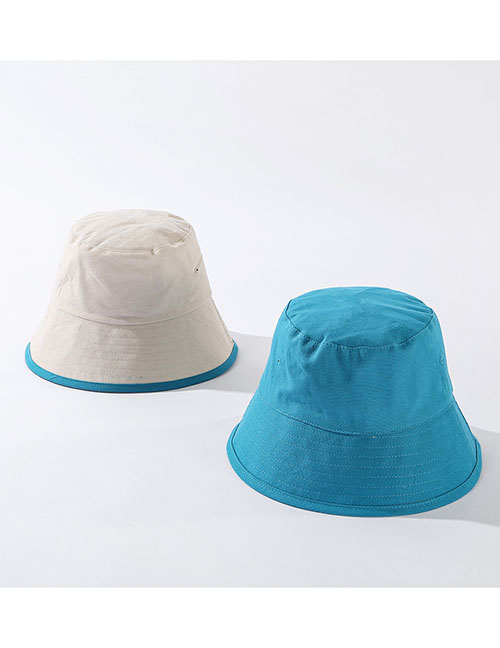 Fashion Kong Lan Wear Solid Color Cotton Fisherman Hat On Both Sides