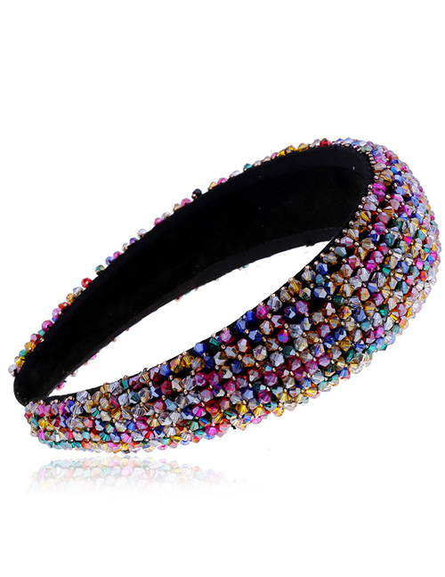 Fashion Color 206157w Wind Crystal Full Diamond Headband Crystal Headband Accessories