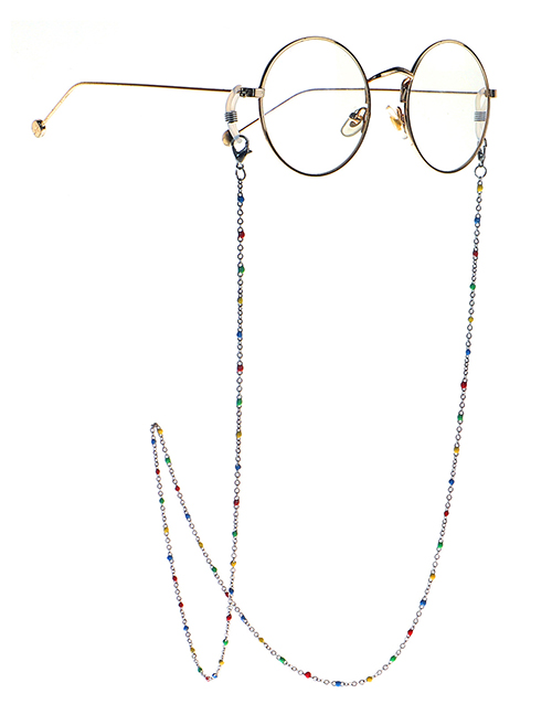 Fashion Color Stainless Steel Drip Hand Chain Anti-skid Glasses Chain