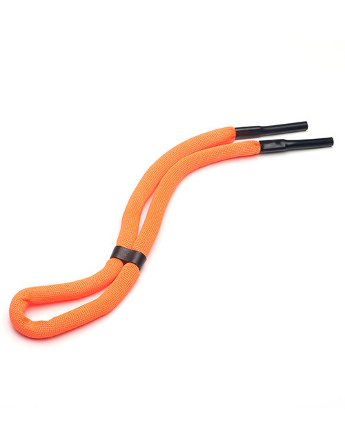 Fashion Orange Lanyard Tube Chain Knitted Floating Anti-skid Glasses Rope
