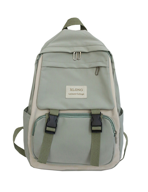 Fashion Green Tooling Girl Backpack