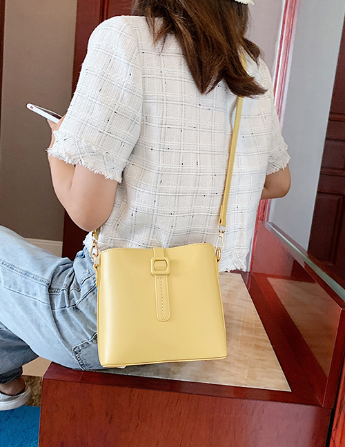 Fashion Yellow Crossbody Shoulder Bag